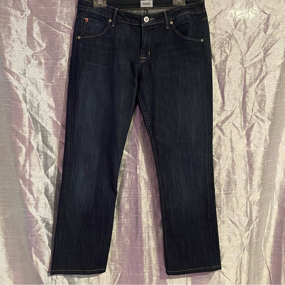 Hudson jeans, SZ 30, GUC, missing Hudson label waist (back) hemmed to 26”inseam
